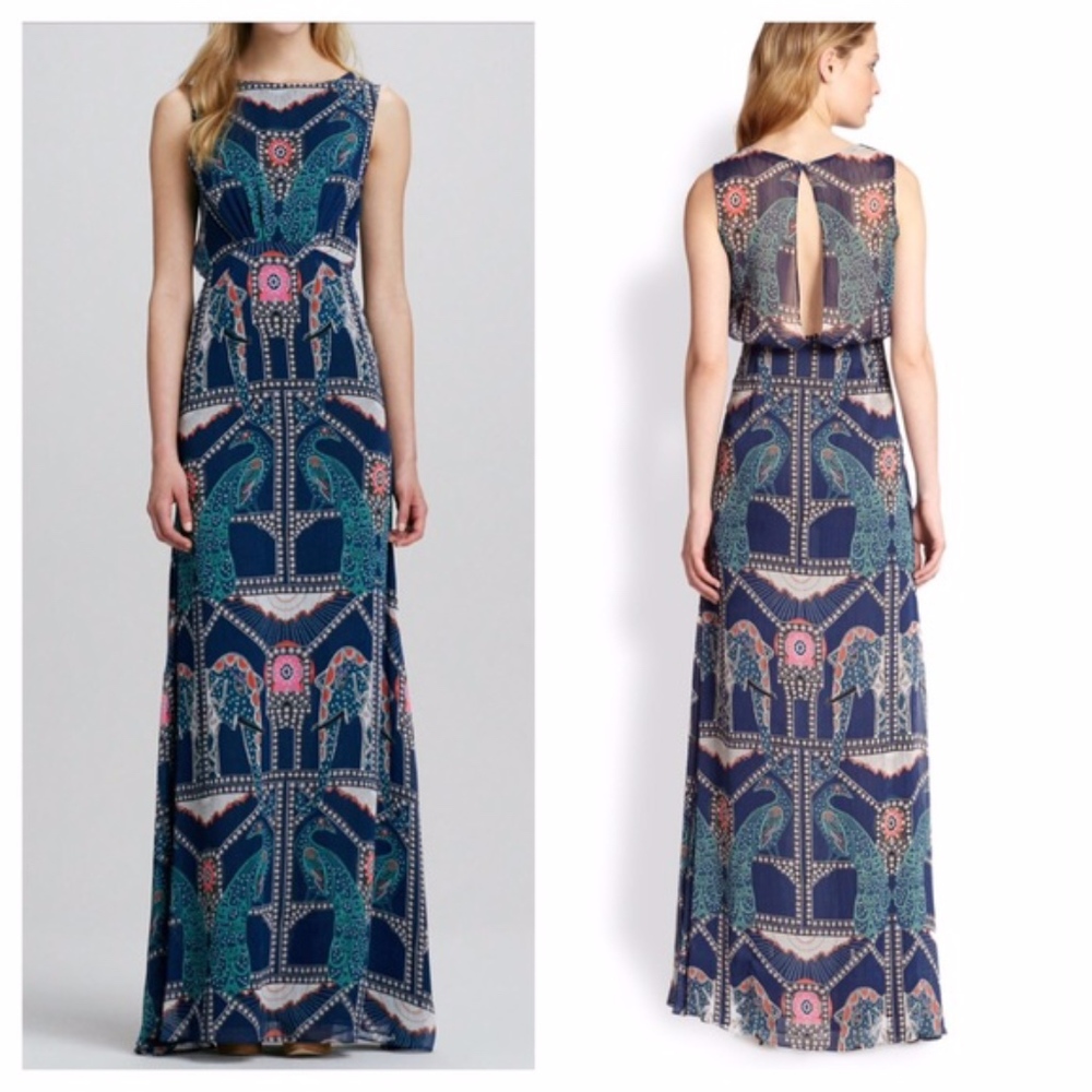 Mara Hoffman Dress || Caravan Peacock Gown